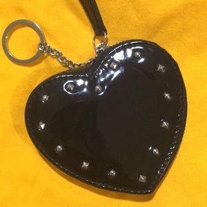 Coach Heart key chain / coin purse.